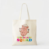 Lunch Lady Cafeteria Crew Squad School Lunch Ladie Tote Bag (Voorkant)