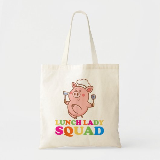 Lunch Lady Cafeteria Crew Squad School Lunch Ladie Tote Bag (Voorkant)