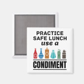 Lunch Lady Cafeteria Food Service Safe Lunch Funny Magneet (Voorkant / Achterkant)