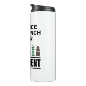 Lunch Lady Cafeteria Food Service Safe Lunch Funny Thermosbeker (Geroteerd rechts)