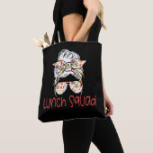 Lunch Lady Cafeteria Worker Terug naar school Gift Tote Bag (Dichtbij)
