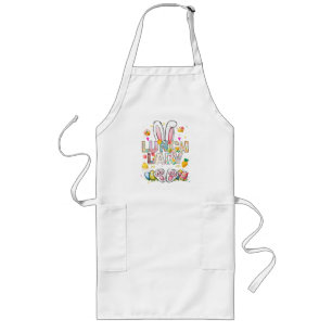 Lunch Lady Crew Grappige Konijn Lang Schort
