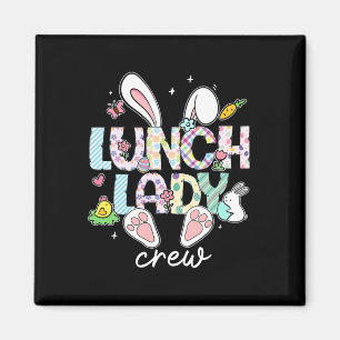 Lunch Lady Crew Grappige Lunch Lady Cafetaria Pase Magneet