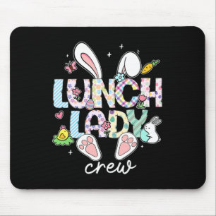 Lunch Lady Crew Grappige Lunch Lady Cafetaria Pase Muismat