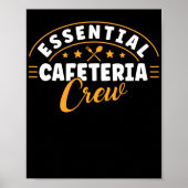 Lunch Lady Essential Cafeteria Crew Lunch Lady Poster (Voorkant)
