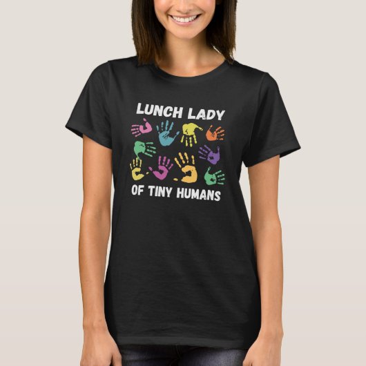 Lunch Lady Gift School Cafeteria T-shirt (Voorkant)