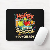 Lunch Lady Happy 100ste schooldag Muismat (Met muis)