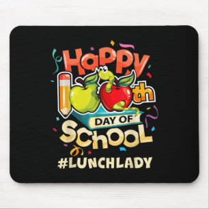 Lunch Lady Happy 100ste schooldag Muismat