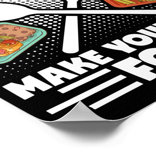 Lunch Lady, in ruste, Lunch Lady, maak je eigen et Poster (Hoek)