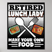Lunch Lady, in ruste, Lunch Lady, maak je eigen et Poster (Voorkant)