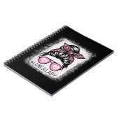 Lunch Lady Life Bleaching Shirten Pink Leopard Mes Notitieboek (Linkerzijde)