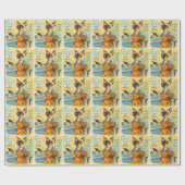 Lunch Lady Life Coach  for Cat  Lovers Cafeteria  Cadeaupapier (Vlak)