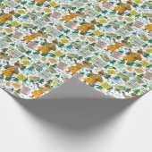 Lunch Lady Life Coach  for Cat  Lovers Cafeteria  Cadeaupapier (Hoek)