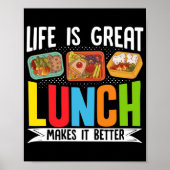 Lunch Lady Life maakt het beter Poster (Voorkant)
