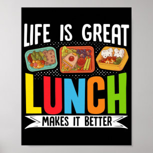Lunch Lady Life maakt het beter Poster
