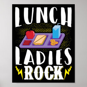 Lunch Lady Lunch Ladies Rock Lunch Lady Poster