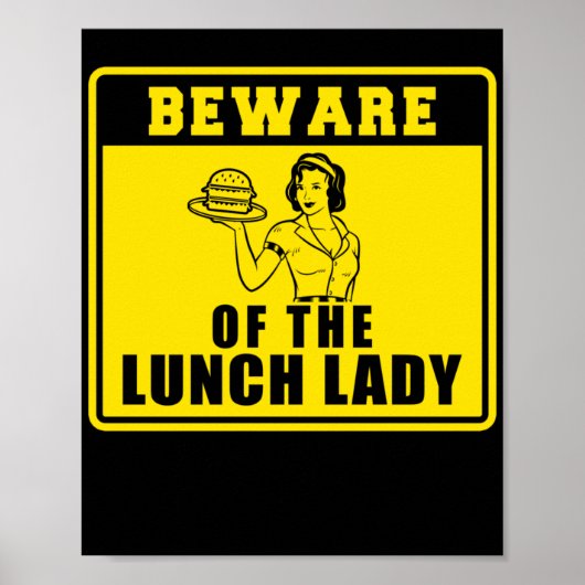 Lunch Lady Lunch Lady Lunch Lady Poster (Voorkant)