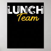 Lunch Lady Lunch Team Lunch Lady Poster (Voorkant)