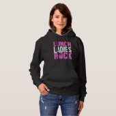 Lunch Lady - Lunchdames rocken Hoodie (Voorkant volledig)