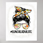 Lunch Lady Messy Hair Woman Poster<br><div class="desc">Lunch Lady Messy Hair Woman</div>