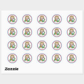 Lunch Lady Monica Sticker (Vel)