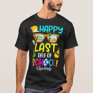 Lunch Lady Off Duty Afgelopen dag van schoolzomerp T-shirt
