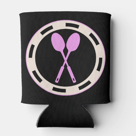 Lunch Lady - Onderschat oma Lunch Lad nooit Blikjeskoeler (Achterkant)