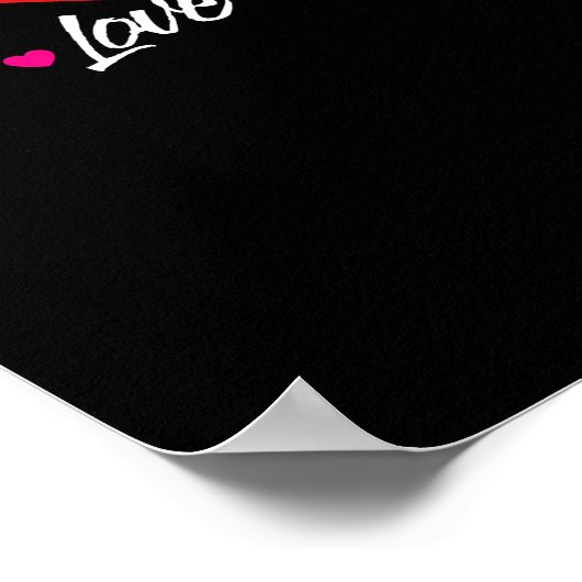 Lunch Lady Peace Love Lunch Lunch Lady Poster (Hoek)