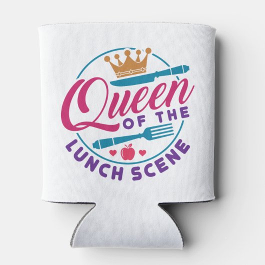 Lunch Lady Queen of the Lunch Scene Blikjeskoeler (Achterkant)