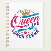 Lunch Lady Queen of the Lunch Scene Planner (Voorkant)