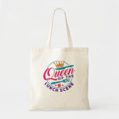 Lunch Lady Queen of the Lunch Scene Tote Bag (Voorkant)