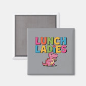 Lunch Lady Rawsome Magneet (Voorkant / Achterkant)