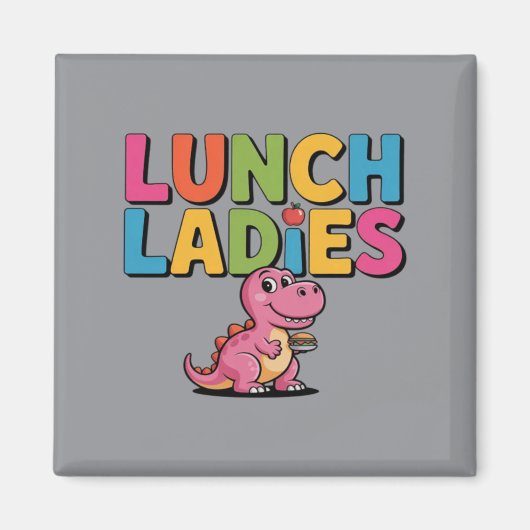 Lunch Lady Rawsome Magneet (Voorkant)