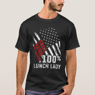 Lunch Lady School Food Attendant Dames T-shirt