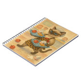 Lunch Lady serving food in school  Notitieboek (Linkerzijde)