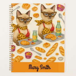 Lunch Lady serving food in school  Planner