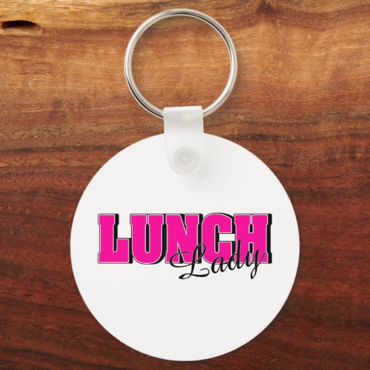 Lunch Lady Sleutelhanger (Voorkant)