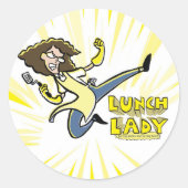 Lunch Lady stickers (Voorkant)