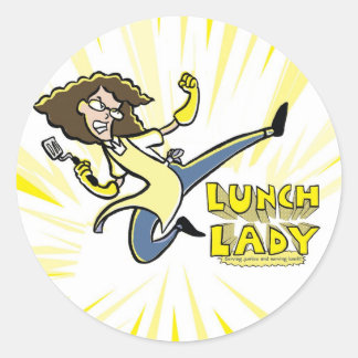 Lunch Lady stickers