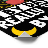 Lunch Lady Super Lunch Lady By Day Really Tired By Poster (Hoek)