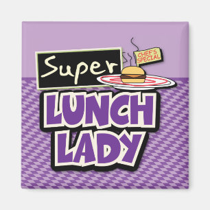 Lunch Lady - Super Lunch Lady Magneet