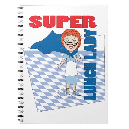 Lunch Lady - Super Lunch Lady Notitieboek (Voorkant)