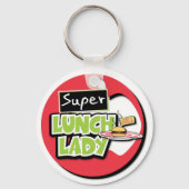 Lunch Lady - Super Lunch Lady Sleutelhanger (Voorkant)