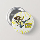 Lunch Lady-toets Ronde Button 5,7 Cm (Voorkant /achterkant)