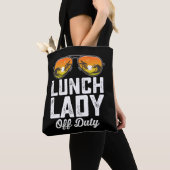 Lunch Lady van dienst zonnebril laatste dag van de Tote Bag (Dichtbij)