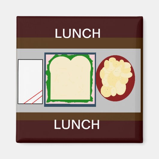 Lunch Magneet (Voorkant)
