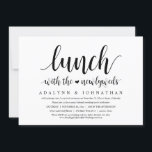 Lunch met de Passen getrouwd, Wedding Elopement Kaart<br><div class="desc">Maak je gelukkig altijd bekend in stijl (Lunch met de Passen getrouwd) met onze moderne moderne, moderne, moderne, moderne, moderne, op de bruiloft afgestemde, huwelijksfeestdag. Onze Gelukkig Ever na de Uitnodigingskaart voor feestvieren is ideaal voor koppels die besloten hebben te stemmen en een partij willen ontvangen om hun vakbond te...</div>