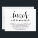 Lunch met de Passen getrouwd, Wedding Elopement Kaart<br><div class="desc">Maak je gelukkig altijd bekend in stijl (Lunch met de Passen getrouwd) met onze moderne moderne, moderne, moderne, moderne, moderne, op de bruiloft afgestemde, huwelijksfeestdag. Onze Gelukkig Ever na de Uitnodigingskaart voor feestvieren is ideaal voor koppels die besloten hebben te stemmen en een partij willen ontvangen om hun vakbond te...</div>