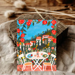 Lunch met een Uitzicht platteland Gouache schilder Briefkaart<br><div class="desc">Pas deze kaart aan door je eigen tekst aan de voor- of achterkant toe te voegen door hierboven op "bewerken" te klikken. Check mijn winkel voor meer kleuren en design of laat het me weten als je iets op maat wilt. Bedankt om mee te winkelen!</div>