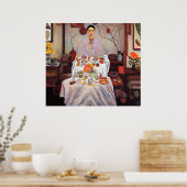 Lunch met Frida - canvas Art Print (Keuken)